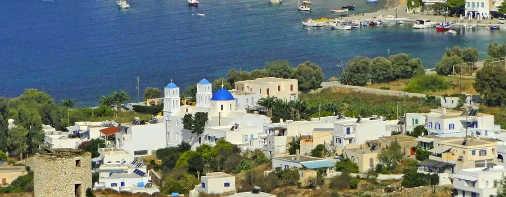 An iconic view of Katapola
