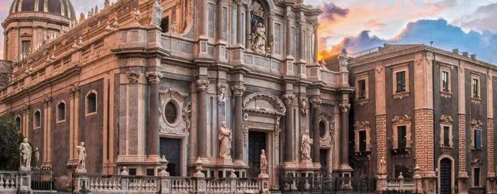 An iconic view of Catania