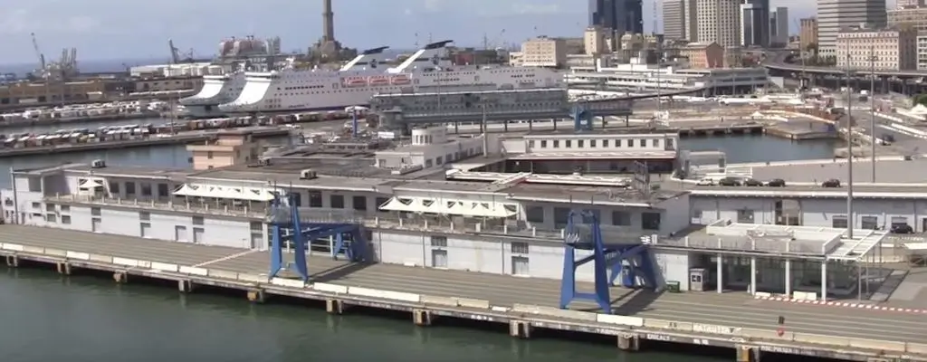 An iconic view of Genoa