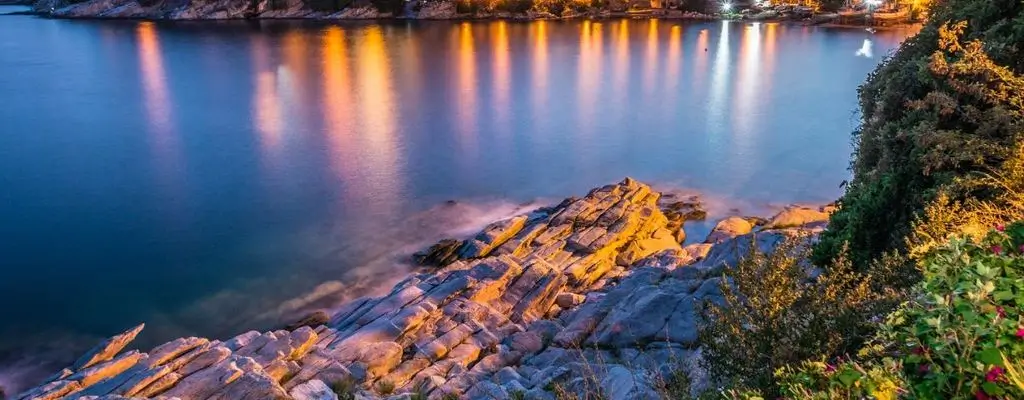 Una vista icónica de Kavala