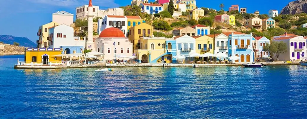 An iconic view of Kastellorizo