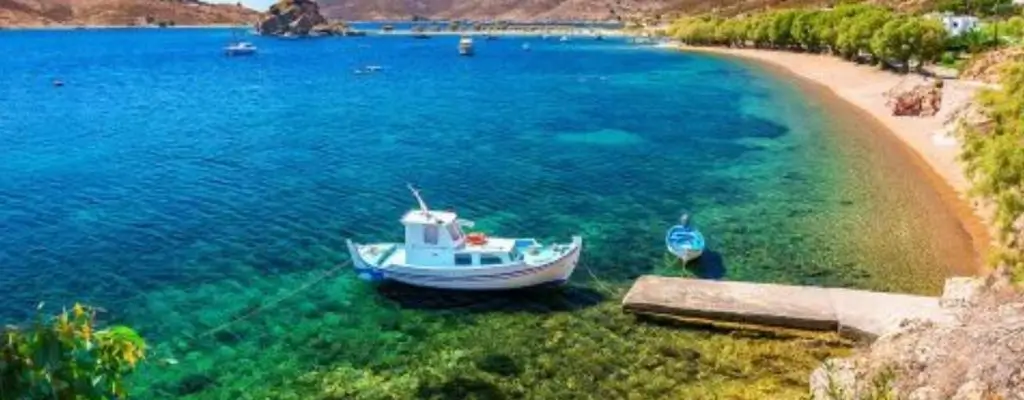 An iconic view of Patmos