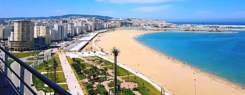 An iconic view of Tangier Ville